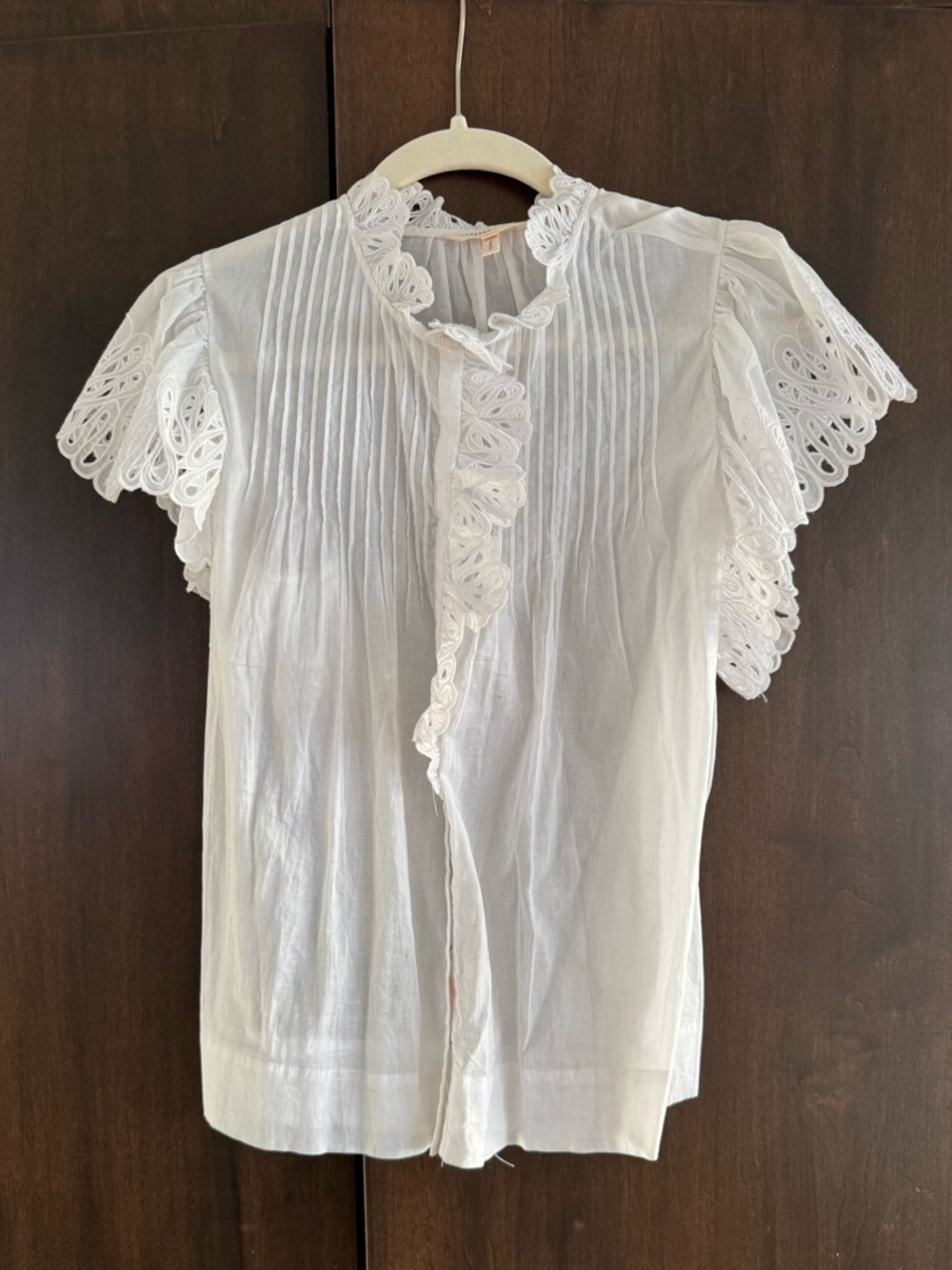 REBECKA TAYLOR LACE BLOUSE